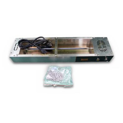 VEVOR 750 W Wärmelampe Edelstahl 610x150x66 mm Speisenwärmer fér Pommes