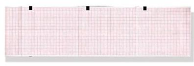 Gima 33012 EKG-Thermopapier 80x90 mm 280 Blatt orange Gitter