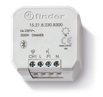 Finder YESLY Bluetooth Dimmer 230 V 300 W Unterputz 7 Funktionen per App