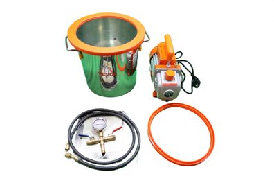 VEVOR Vakuumpumpe Defekt mit 11L Vakuumkammer 100 L/min 150 W 5 pa 220 V