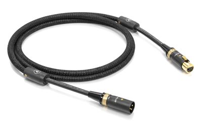 Viablue NF-S2 Silver HighEnd Digitalkabel 110 Ohm - XLR - T8 Stecker - Black