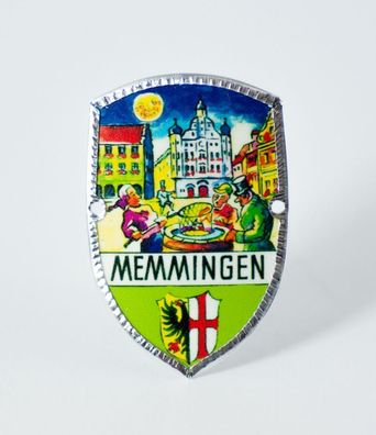 Stocknagel - Memmingen mit Wappen