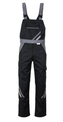Planam Highline Latzhose Gr. 54 Arbeitshose schwarz schiefer strapazierfähig