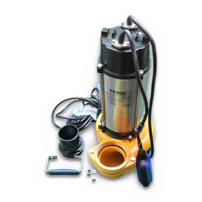 VEVOR Schmutzwasserpumpe 2200W Tauchpumpe 60000 L/h Förderhöhe 18 m IPX8