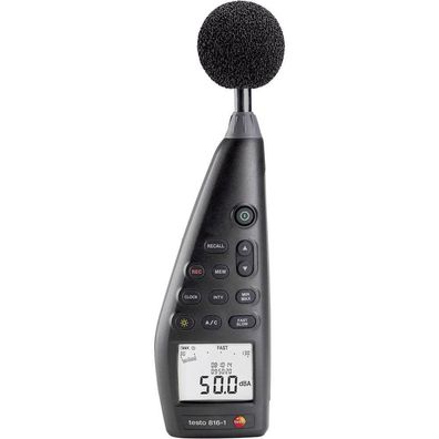 testo 816-1 Schallpegelmessgeraet 30 bis 130 dB mit integriertem Kalibrator