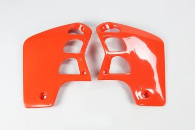 Tankverkleidung Kühlerschutz radiator scoops passt an Honda Cr 500 R 89-01 rot