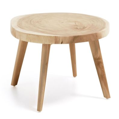 Beistelltisch Wellcres Ø 65 cm Massivholz