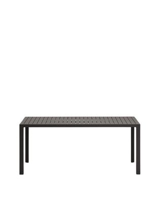 Gartentisch Culip 90x180x75cm Aluminium grau Tisch Esstisch Outdoor Garten Neu