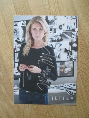 Modedesignerin Jette Joop - handsigniertes Autogramm!!!
