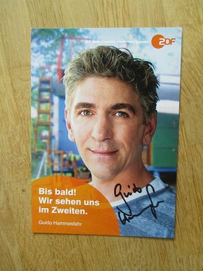 ZDF Löwenzahn Schauspieler Guido Hammesfahr - handsigniertes Autogramm!!!