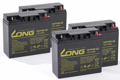 USV Akkusatz kompatibel DLA2200I RBC55 RBC 55 Batteriesatz Ersatzakku VdS Blei