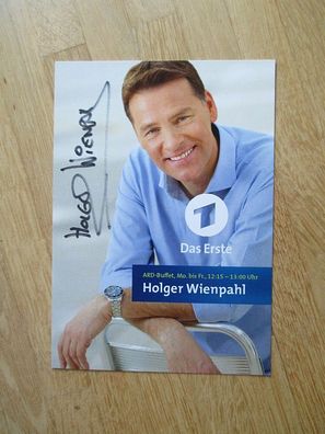 SWR Fernsehmoderator Holger Wienpahl - handsigniertes Autogramm!!!