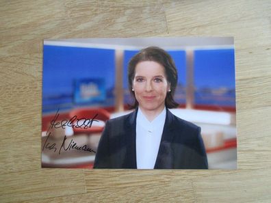 NDR Fernsehmoderatorin Ines Niemann - handsigniertes Autogramm!!!