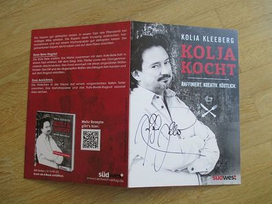 Starkoch Kolja Kleeberg - handsigniertes Autogramm!!!