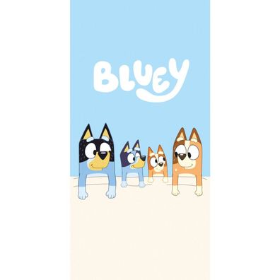 Bluey Sleep Badehandtuch, Strandtuch 70x140cm