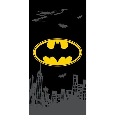 Jerry Fabrics Batman Das Emblem Handtuch 70x140 cm