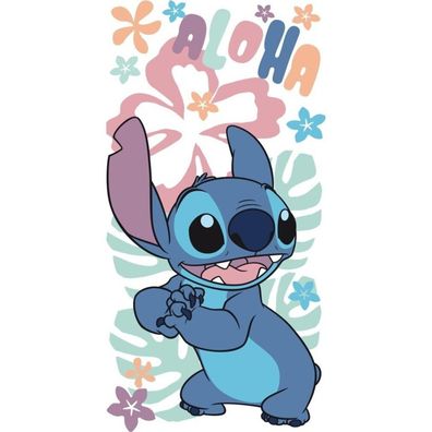 Jerry Fabrics Handtuch "Lilo & Stitch Aloha" 70 x 140 cm