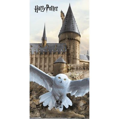 Jerry Fabrics Handtuch Harry Potter Hedwig 02 70x140 cm