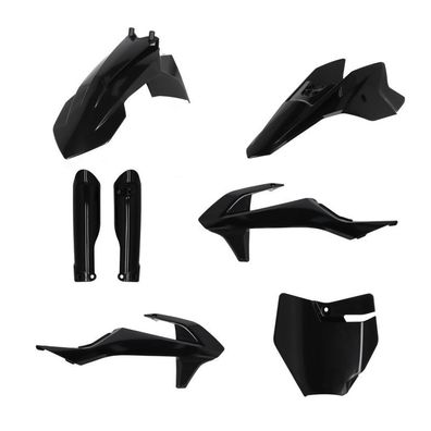 Acerbis Plastik Full Kit passend für KTM / GAS GAS - Schwarz
