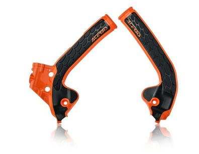 Acerbis X-Grip Rahmenprotektoren passend für KTM / HUS / GAS GAS - Orange 2