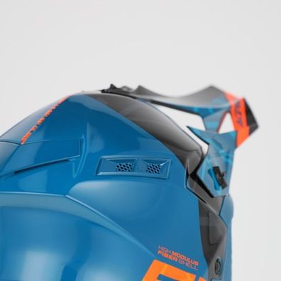 Acerbis MX- Enduro Helm X-Track 22-06 - Schwarz/Grün - XS