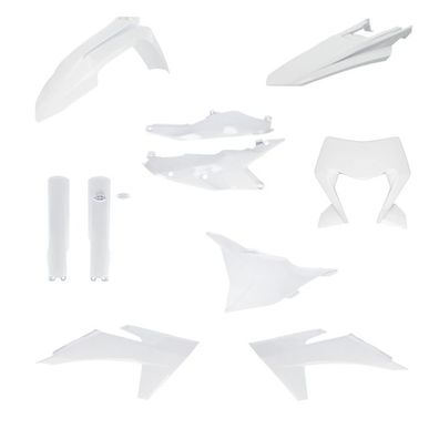 Acerbis Plastik Full Kit passend für KTM - Weiß