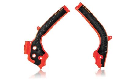 Acerbis X-Grip Rahmenprotektoren passend für KTM / HUS - Orange 2