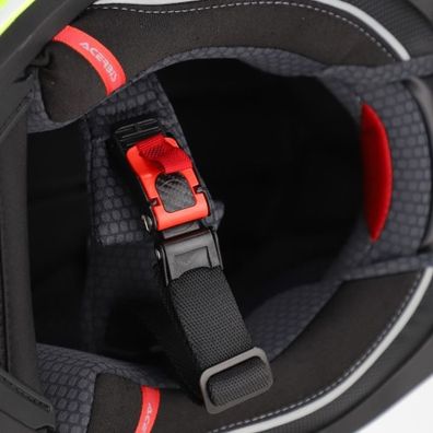 Acerbis Integralhelm X-Way - Fluo Gelb/Schwarz - XS