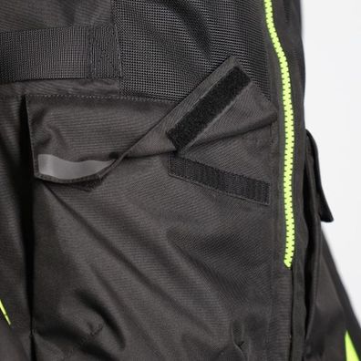Acerbis Jacke Ramsey Vented Lang - Schwarz/Gelb - S