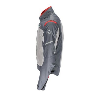 Acerbis Jacke On Road Ruby - Grau/Rot - XXXL