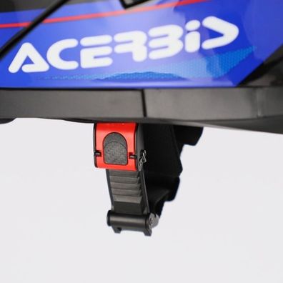 Acerbis Modular Helm Serel - Blau/Weiß - XS