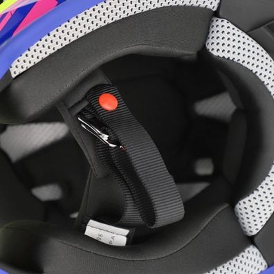 Acerbis MX- Enduro Helm Linear - Gelb/Purple - S