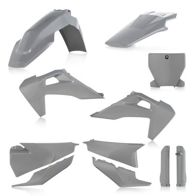 Acerbis Plastik Full Kit passend für Husqvarna - Grau