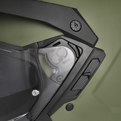 Acerbis Adventure Helm Assault - Militärgrün - L
