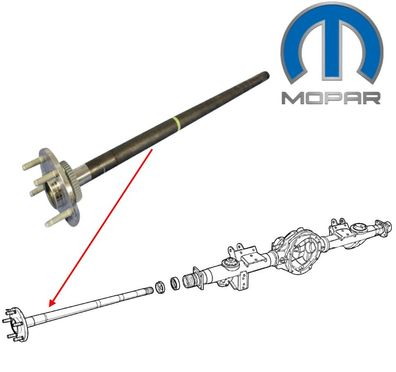 Steckachse hinten links RAM 1500 Bj:12-25 (Gen.4) (OE Mopar)