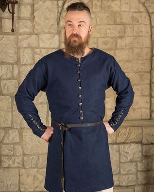Rafael Tunika Wolle blau