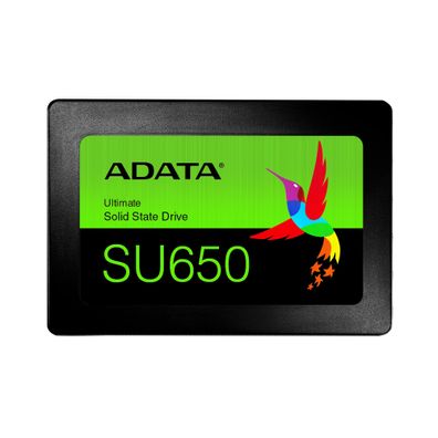 SSD 256GB ADATA 2,5" Sataiii SU650 3D NAND retail