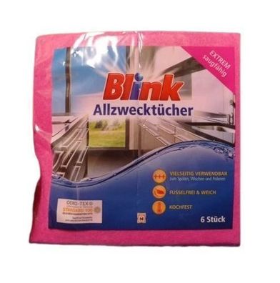 Blink Universaltuch 38x38 cm, 6 Stueck