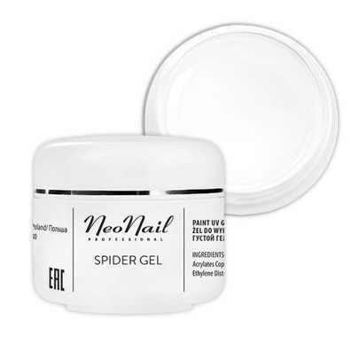 NeoNail Spider Gel Weiss - Nail Art Gel, 5g