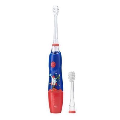 Brush-Baby KidzSonic Elektrozahnbürste für Kinder ab 3 Jahren - Raketen-Edition