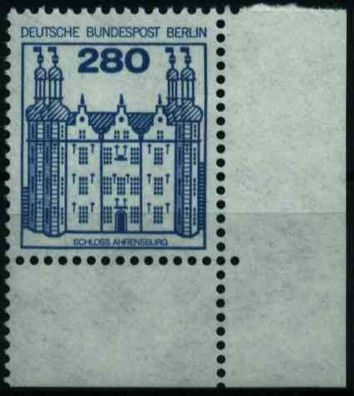 BERLIN DS BURGEN u. Schlösser Nr 676 postfrisch ECKE-UR X0E2676