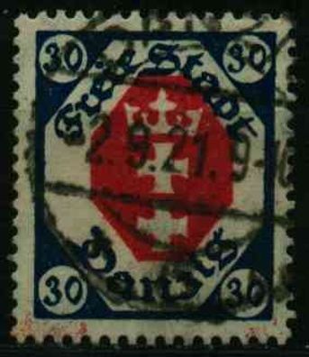 DANZIG 1921 Nr 78X gestempelt X0F406E