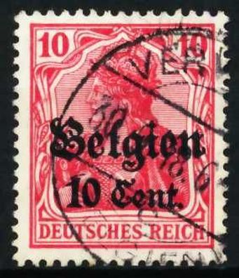 BES 1WK LP Belgien Nr 14cII gestempelt X629C52