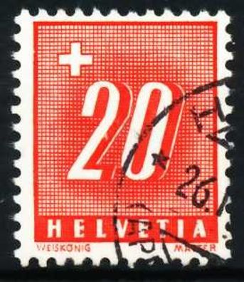 Schweiz PORTO Nr 57z gestempelt X631ED6