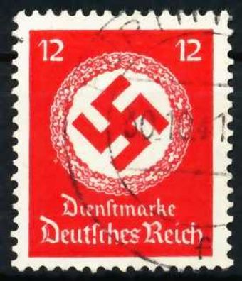Deutsches REICH Dienstmarken 1934 38 Nr 138a gestempelt X6431A6