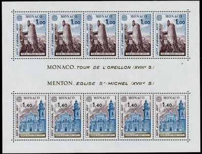MONACO Block 11 postfrisch X74B96A
