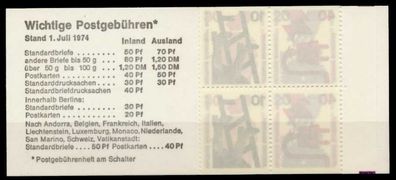 BERLIN Markenheftchen Nr MH 09cIIoZ postfrisch X75CFE2