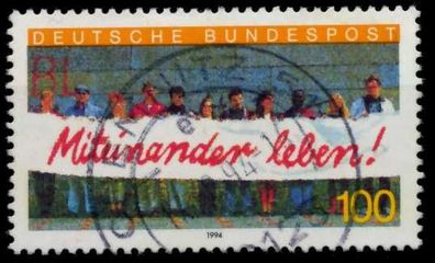 BRD 1994 Nr 1725 zentrisch gestempelt X78EAD6