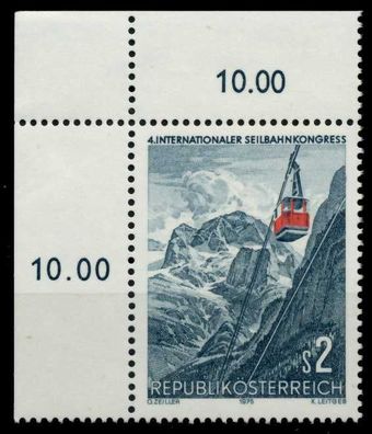 Österreich 1975 Nr 1488 postfrisch ECKE-OLI X80547E