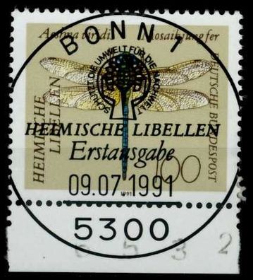 BRD 1991 Nr 1552 zentrisch gestempelt X84B16E